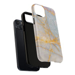 Marble Gold Vein iPhone Case (MagSafe Compatible)  Shamo's