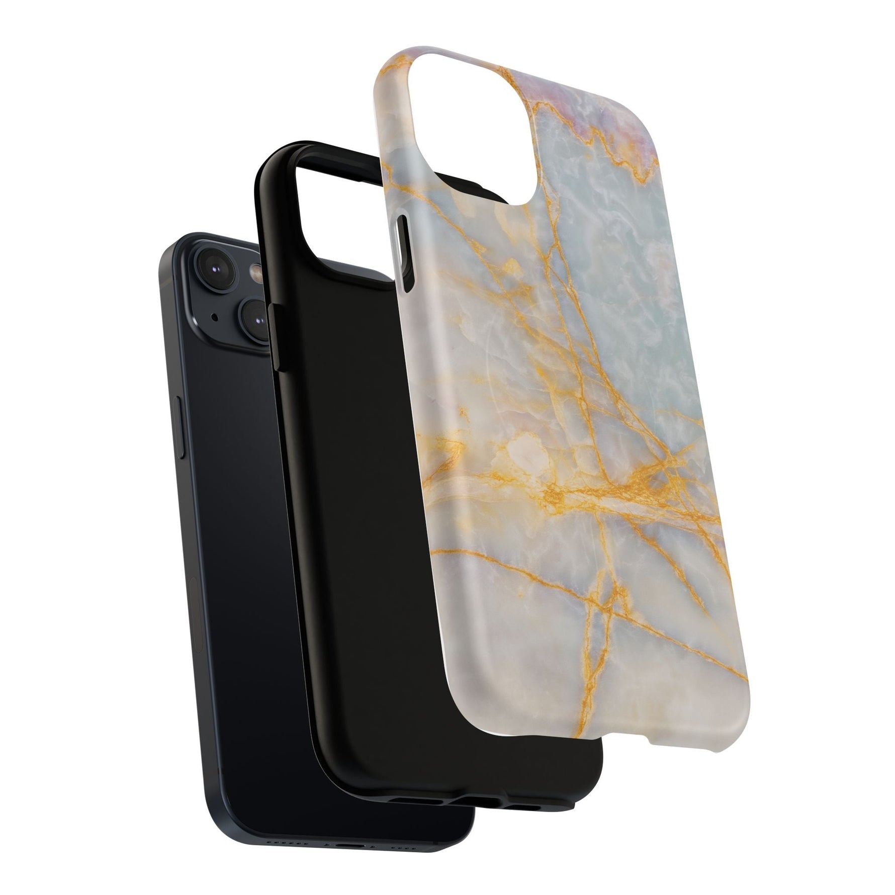 Marble Gold Vein iPhone Case (MagSafe Compatible)  Shamo's