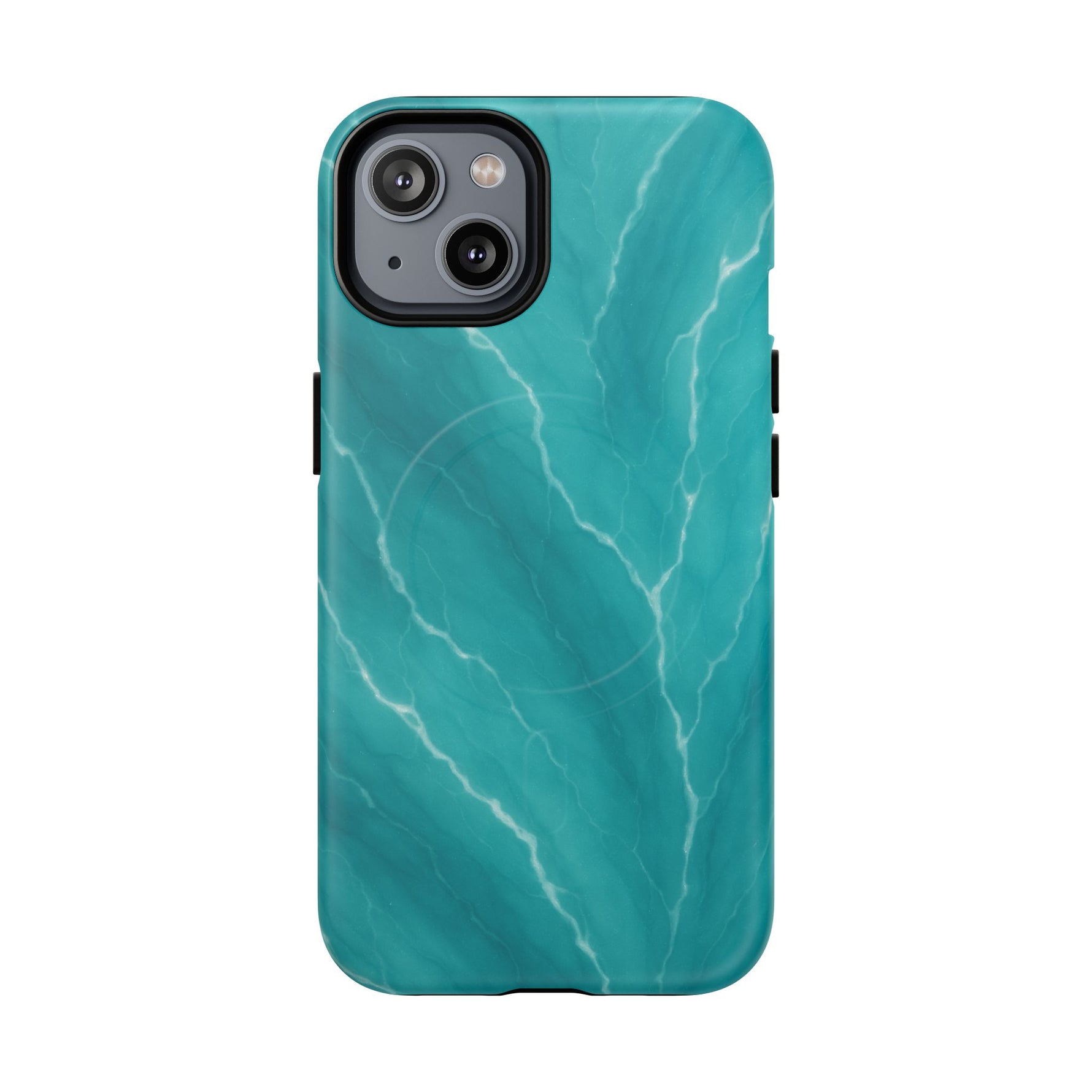 Ocean Aura Marble iPhone Case — MagSafe Compatible - Shamo's