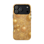Holiday Gold Ornament iPhone Case | Compatible with MagSafe - Shamo's