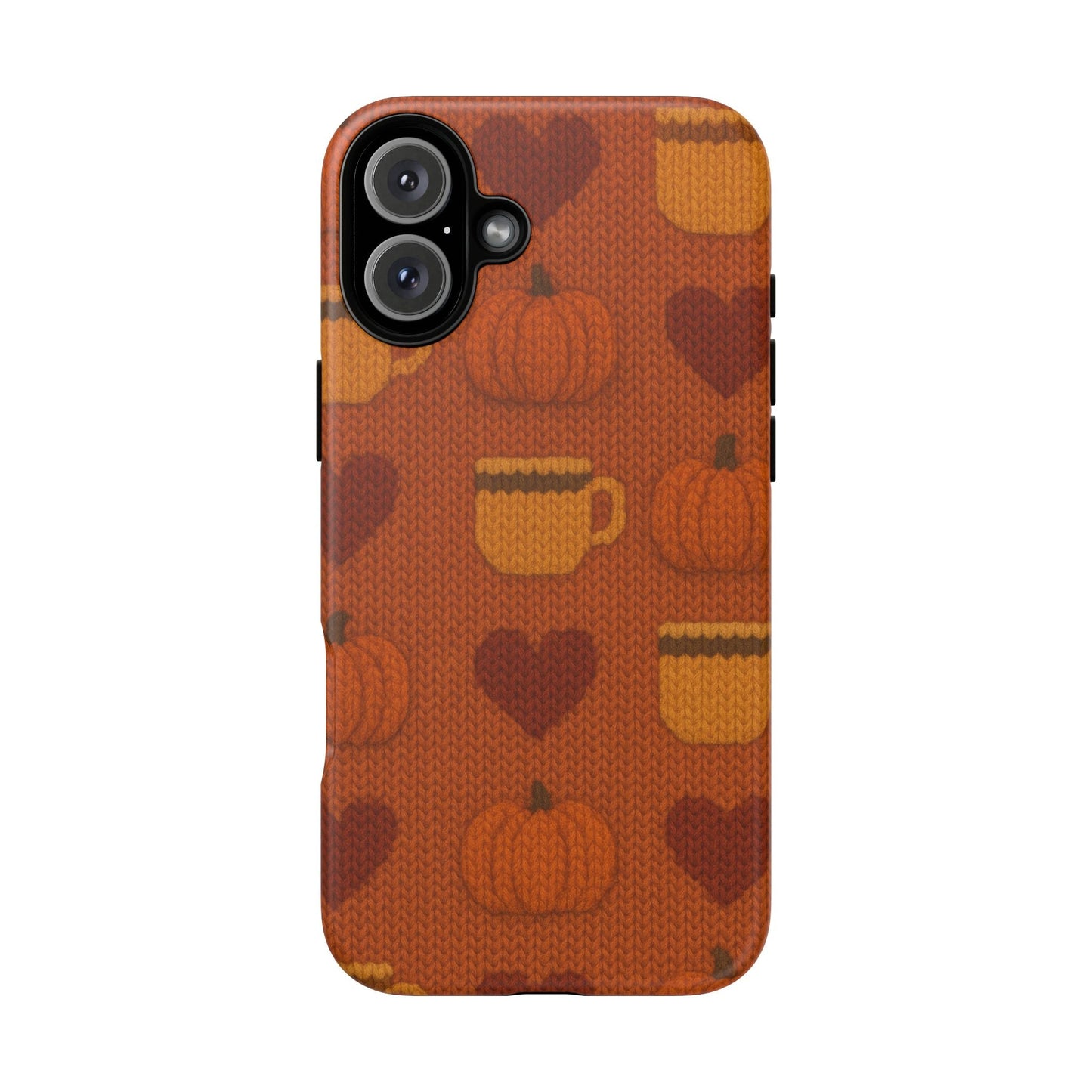 Fall Pumpkin & Coffee iPhone Case