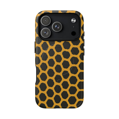 Stylish Leopard Pattern Magnetic iPhone Case | Compatible with MagSafe