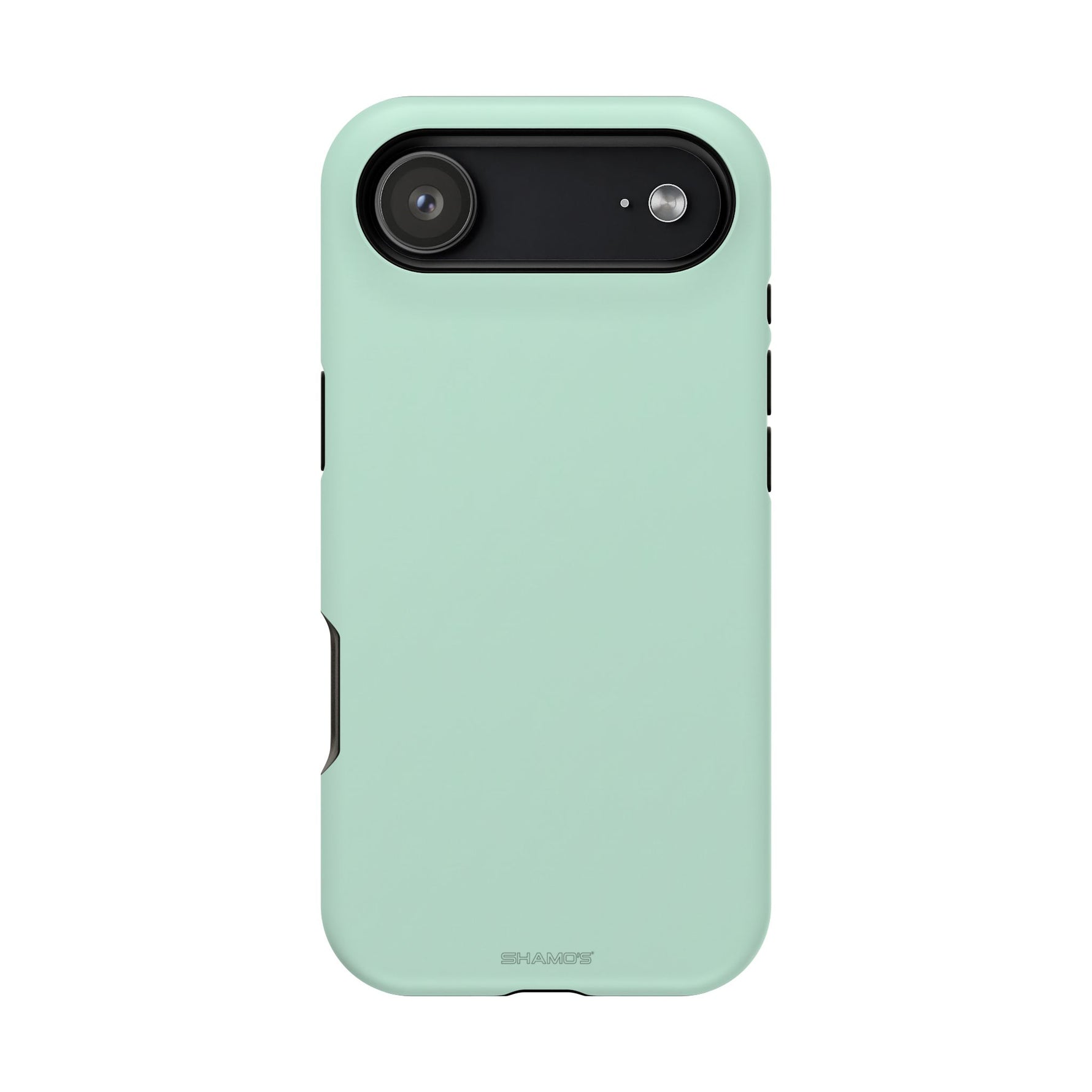 Frosted Mint MagSafe Compatible Impact-Resistant iPhone Case