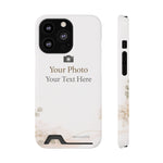 Personalizable Card-Holder Custom Phone Case | Add Your Own Photo and Text - iPhone 13 Pro / Glossy / With gift packaging - Shamo's