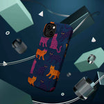 Colorful Cat Phone Case - MagSafe Impact-Resistant