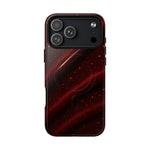 Red Nebula iPhone Case with MagSafe - Shamo's