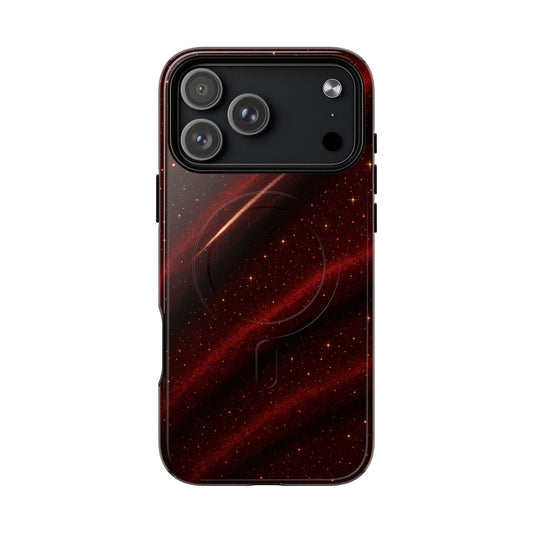 Red Nebula iPhone Case with MagSafe - Shamo's