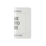 Personalized Flip Wallet Phone Case – Custom Photo & Text Wallet Cover
