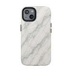 Classic White Marble iPhone Case with MagSafe - Shamo's