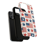 Patriotic American Flag iPhone Case | MagSafe