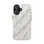 Classic White Marble iPhone Case with MagSafe - Shamo's