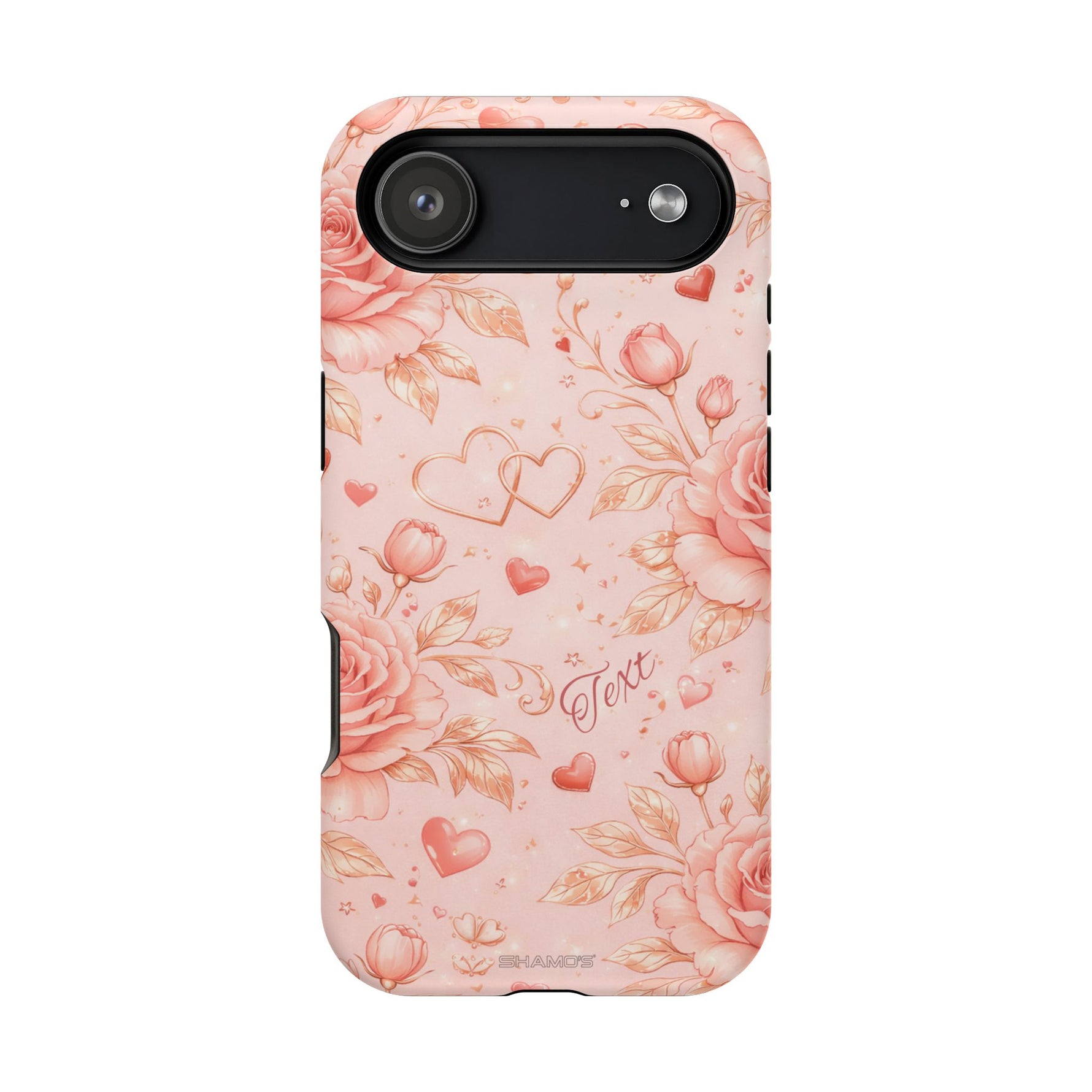 Floral Hearts Magnetic Impact-Resistant Phone Case - iPhone 17 Air / Matte - Shamo's