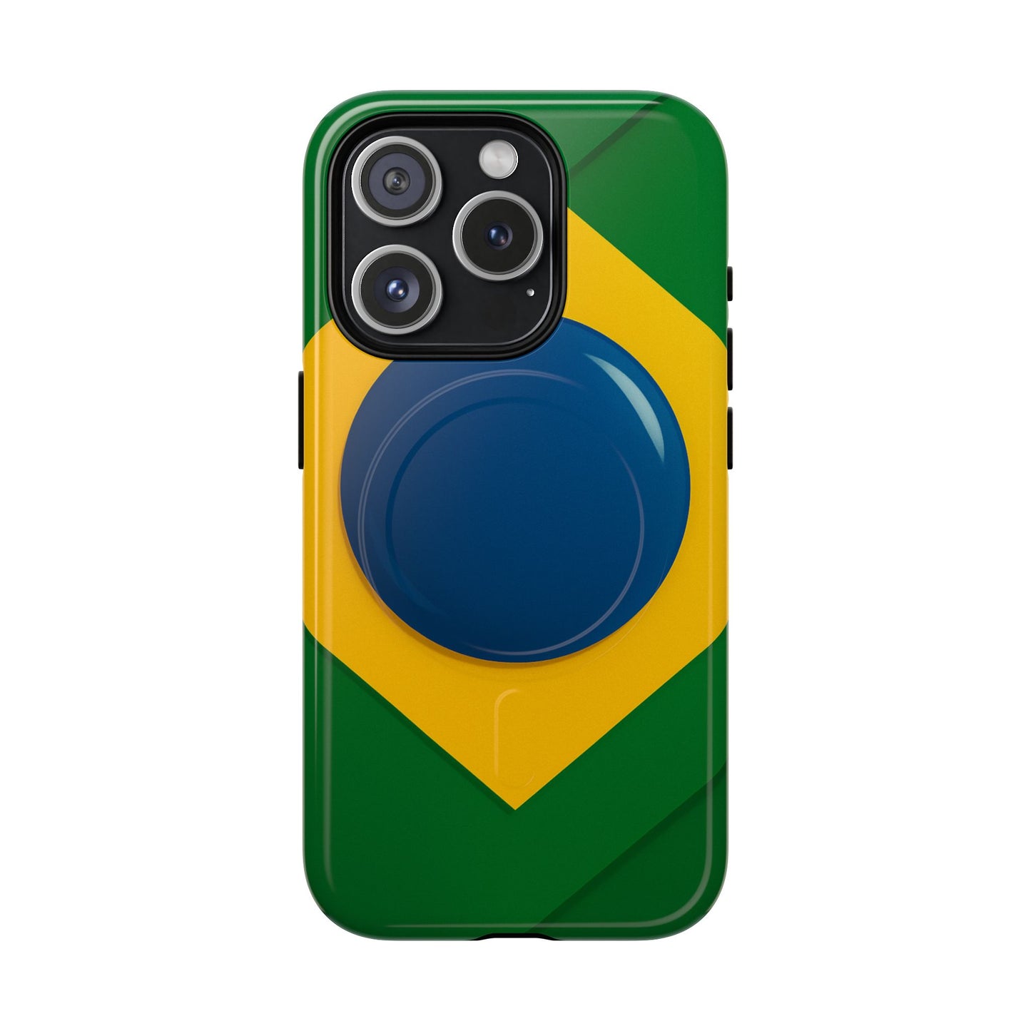 Brazil Flag iPhone Case | MagSafe