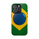 Brazil Flag iPhone Case | MagSafe - Shamo's