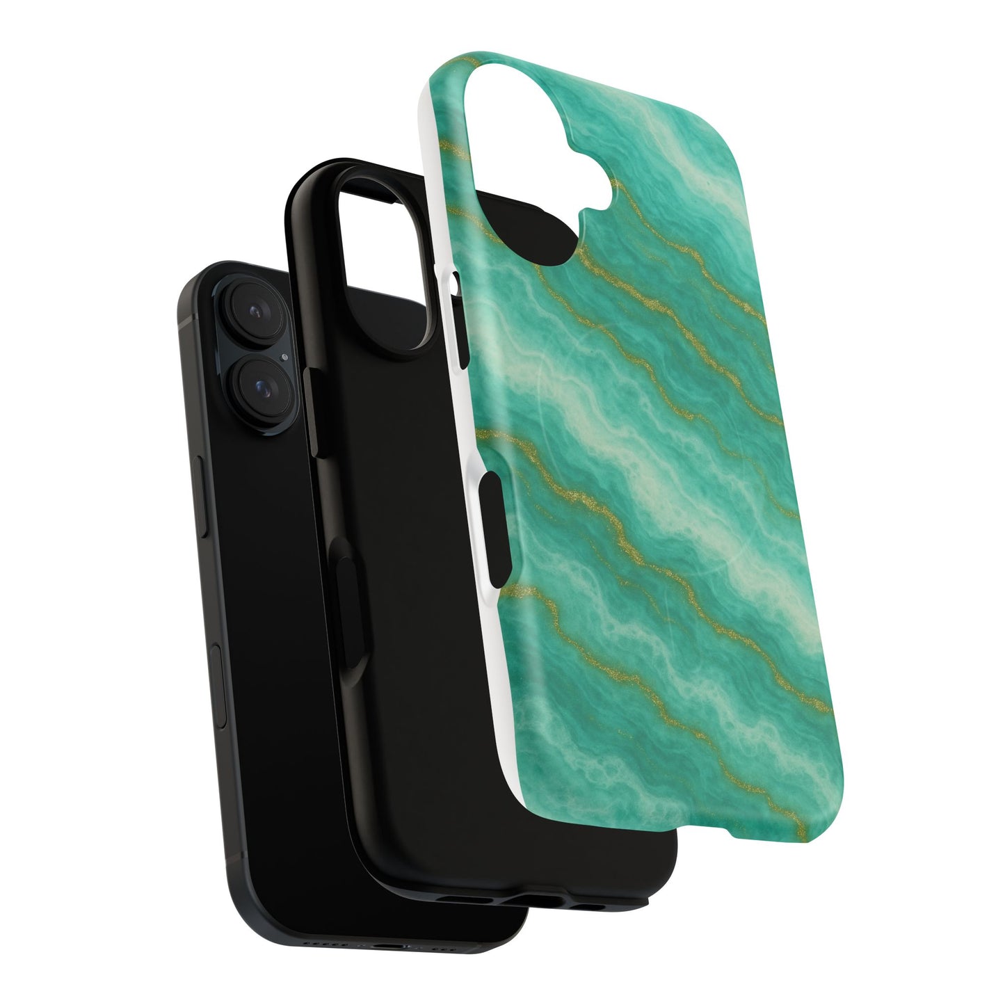Ocean Marble Flow iPhone Case with MagSafe