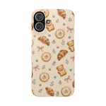 Slanke iPhone-hoes — knus bak- en teddybeerpatroon (recept, hert, knopen)