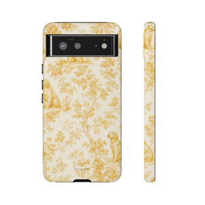 Golden Retriever Pattern Phone Case — Impact Resistant Tough Cases - Google Pixel 6 / Glossy - Shamo's