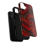 Red Marble iPhone Case with MagSafe  Shamo's