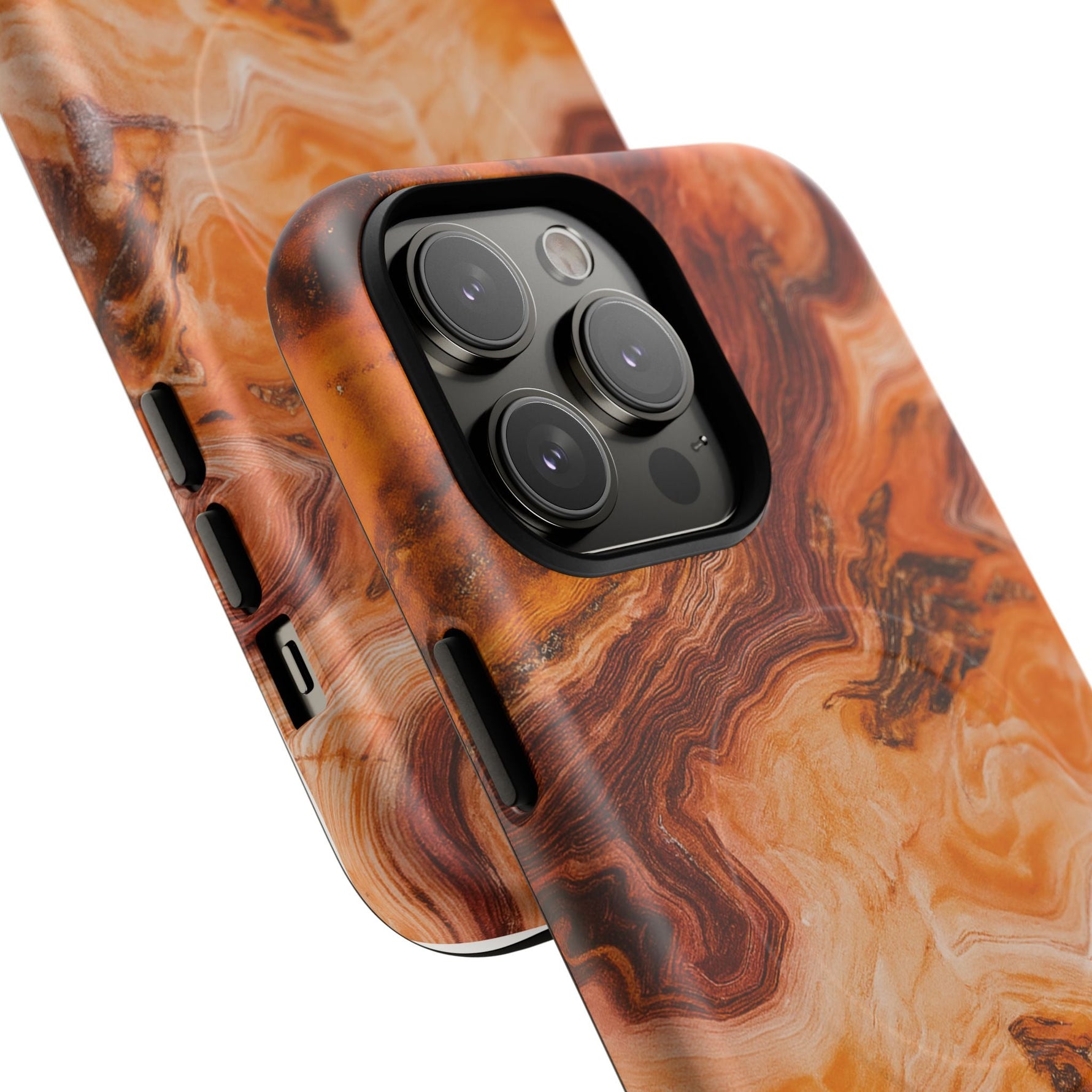 Amber Agate Marble iPhone Case — compatible with MagSafe  Shamo's