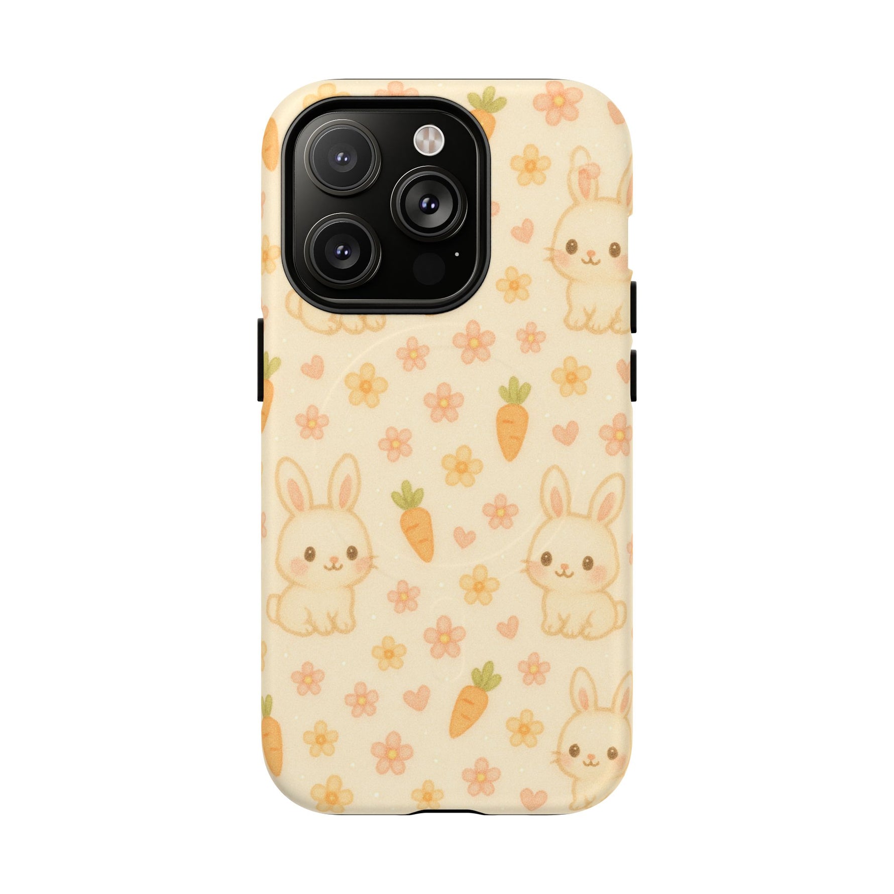 Cute Bunny Carrot iPhone Case — compatible with MagSafe - Shamo's