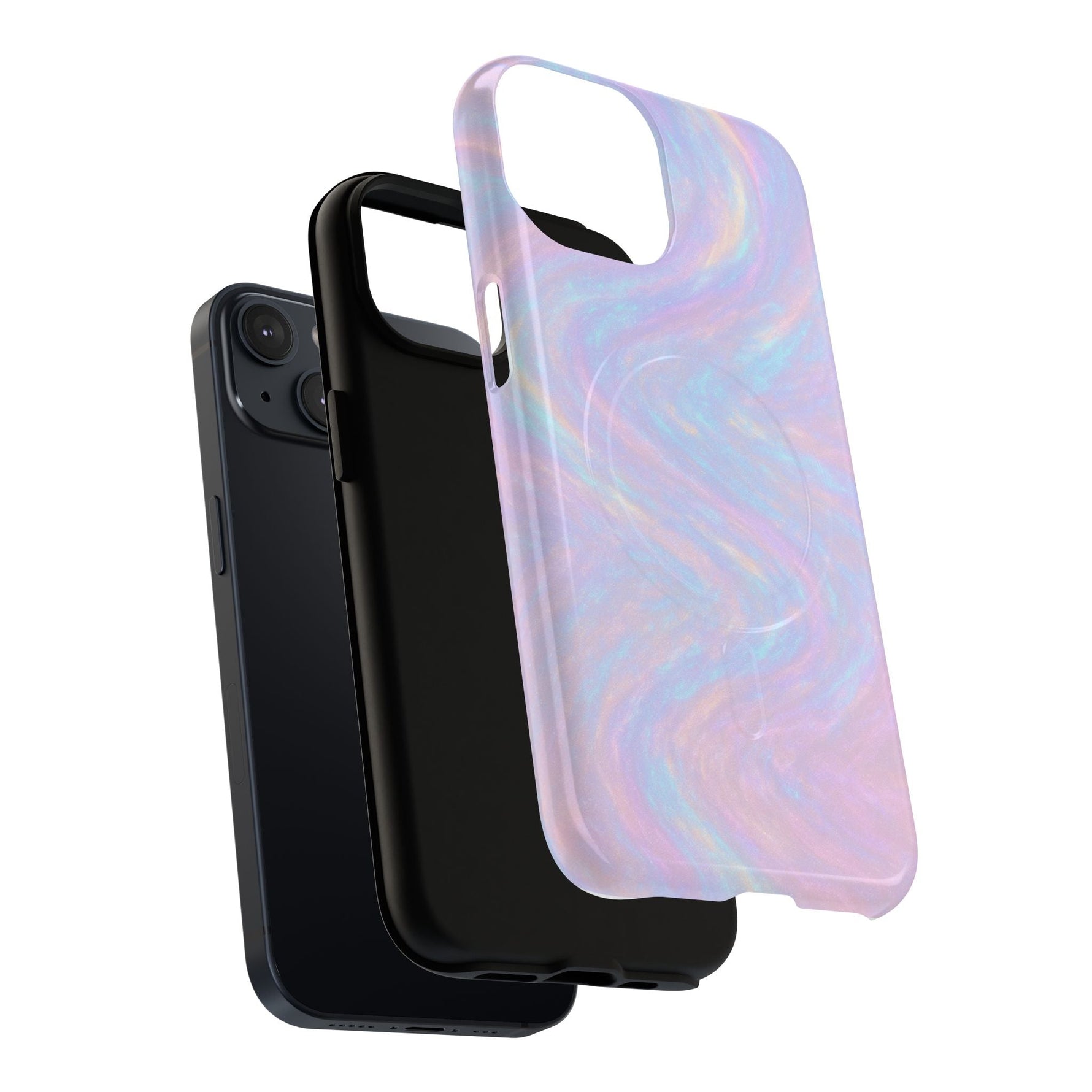 Luxury Series Iridescent Swirl iPhone Case with MagSafe  Shamo's