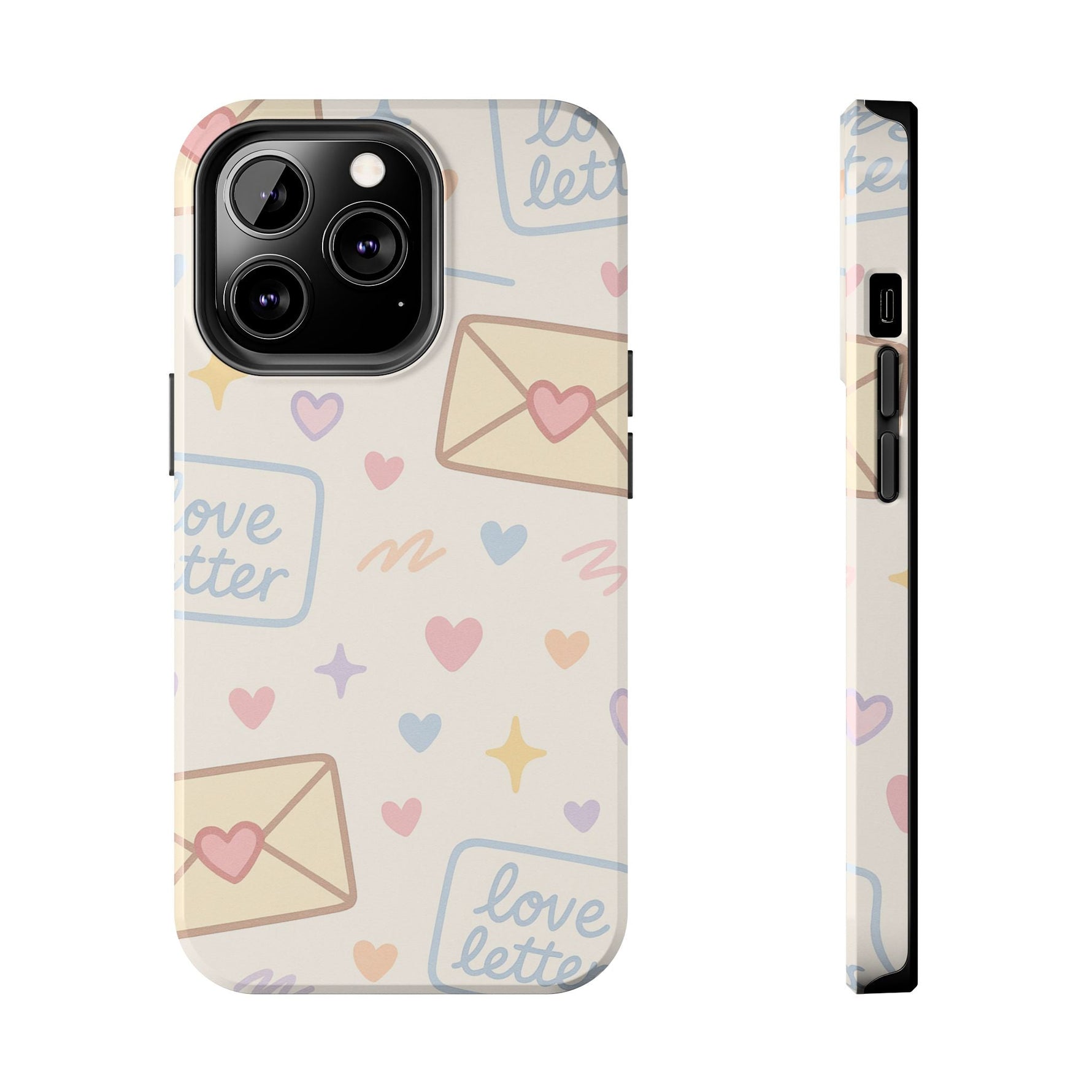 Pastel Love Letter Hearts Impact Phone Case  Shamo's iPhone 13 Pro