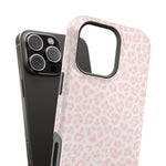 Pink Leopard Impact-Resistant iPhone Case | MagSafe
