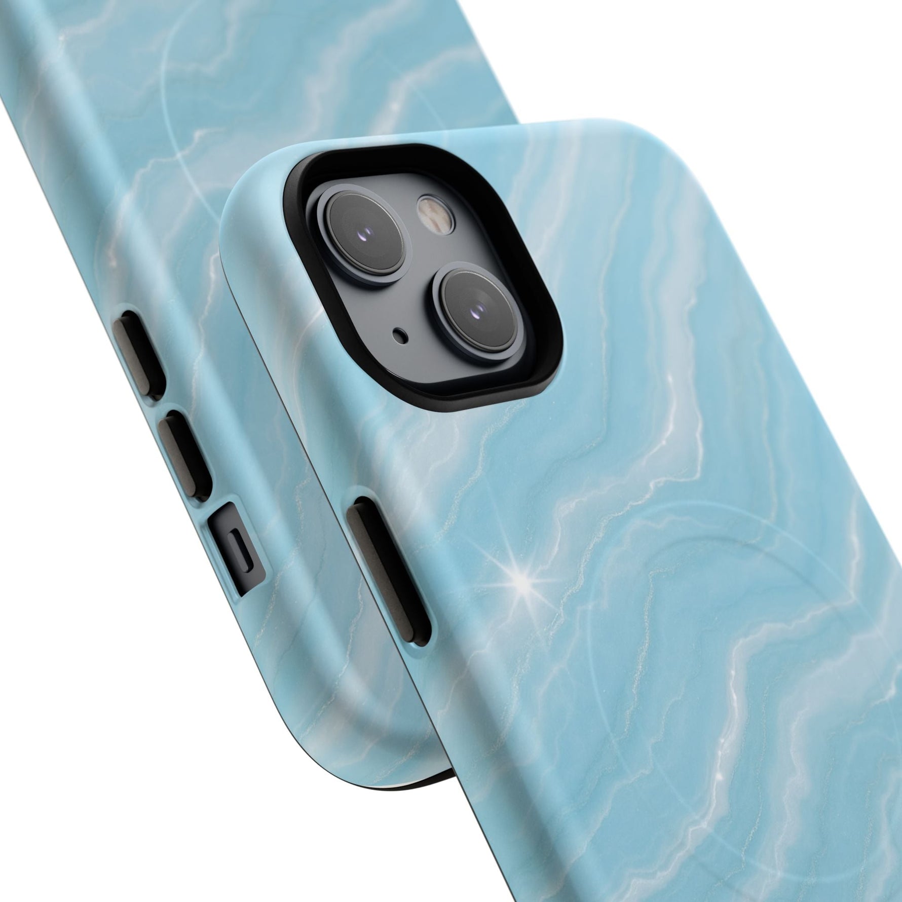 Sky Glow Marble iPhone Case with MagSafe  Shamo's