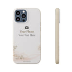 Personalizable Biodegradable Custom Phone Case | Add your own Photo and Text - iPhone 13 Pro Max with gift packaging - Shamo's