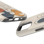 "Connected Lines" Minimalist iPhone Case — MagSafe, Magnetic Impact-Resistant  Shamo's