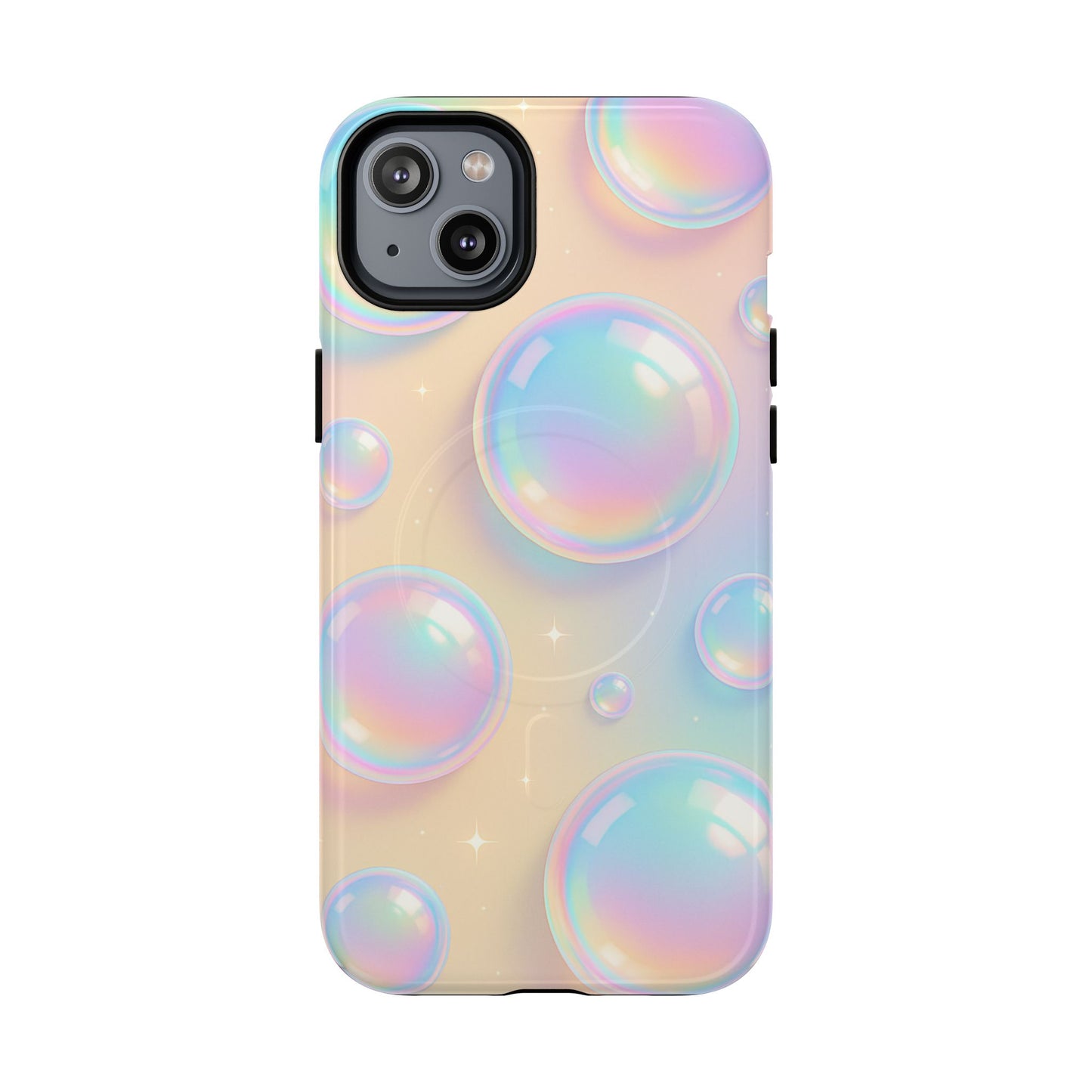 Holographic Bubble iPhone Case - with MagSafe
