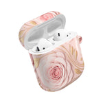 Rose Gold Floral AirPods Case