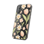 Floral Impact-Resistant Clear iPhone Case  Shamo's