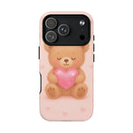 Heart Hug Teddy Bear iPhone Case – with MagSafe - Shamo's