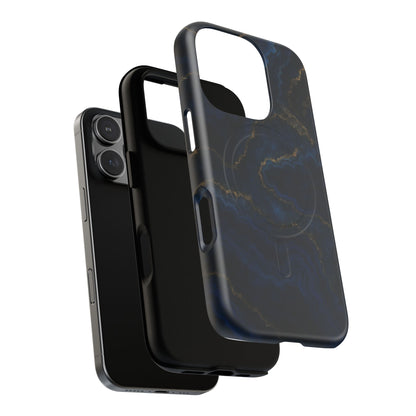 Midnight Marble iPhone Case with MagSafe