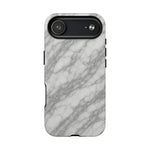 Silver Mist Marble iPhone Case with MagSafe - Shamo's