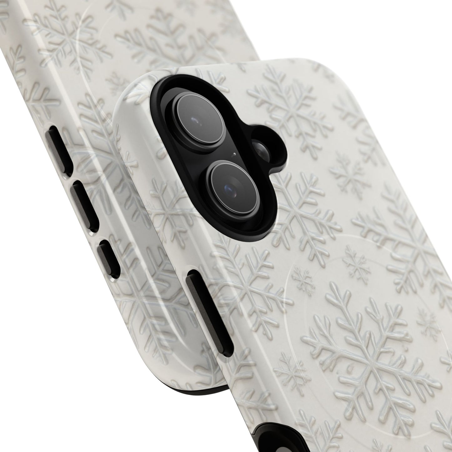 Snowflake Texture iPhone Case compatible with MagSafe