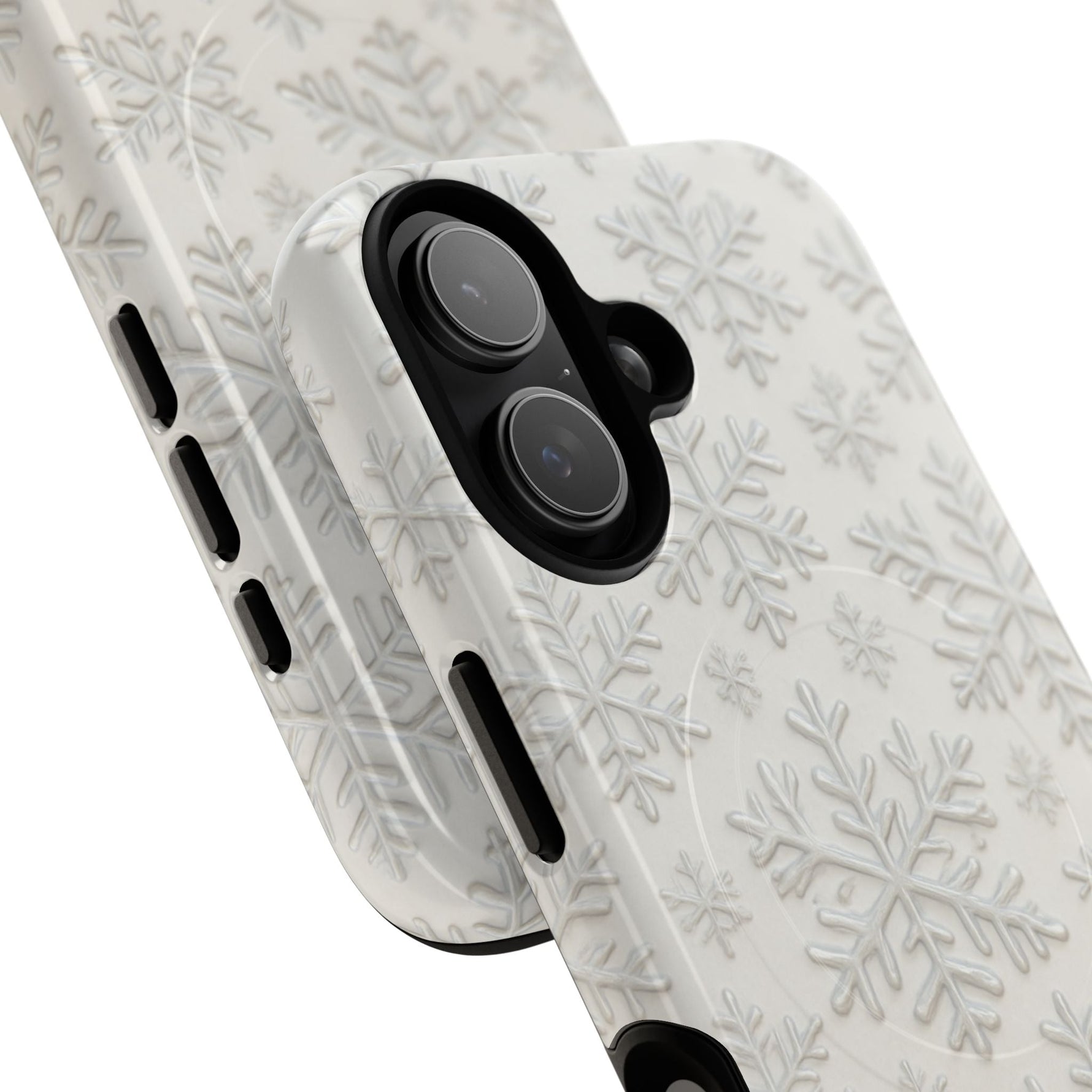 Snowflake Texture iPhone Case compatible with MagSafe  Shamo's