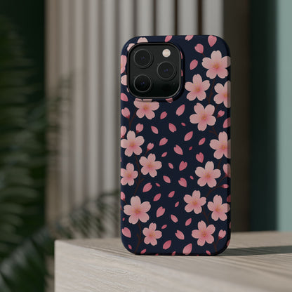 Cherry Blossom Wind iPhone Case | MagSafe - Shamo's