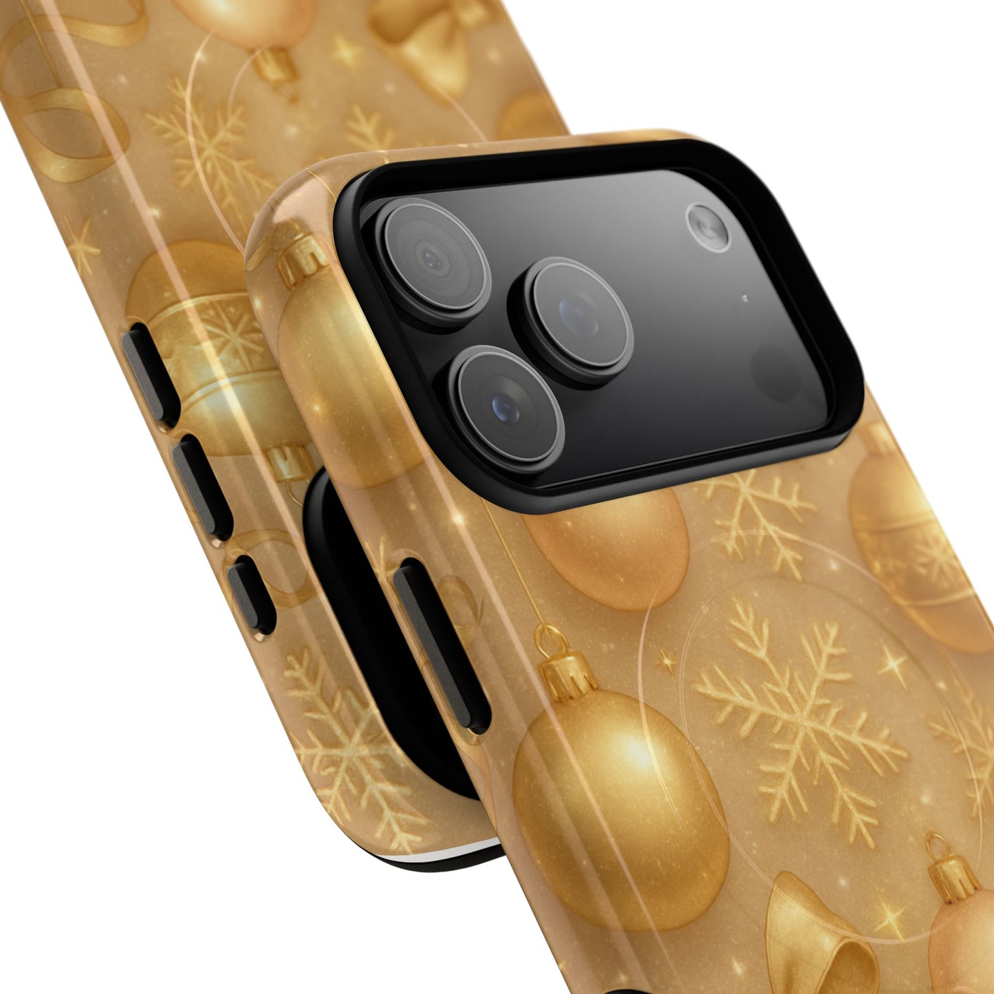 Holiday Gold Ornament iPhone Case | Compatible with MagSafe - Shamo's