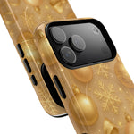 Holiday Gold Ornament iPhone Case | Compatible with MagSafe - Shamo's