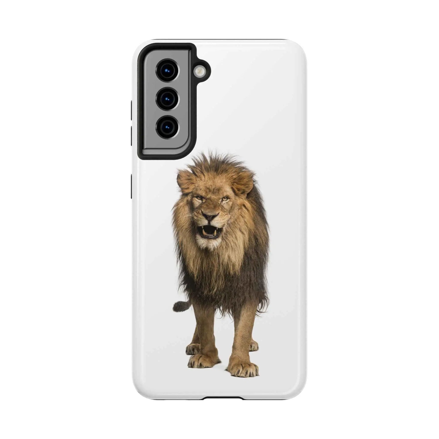Tough Phone Cases with Lion roaring