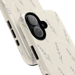 Lavender Minimal Bloom iPhone Case with MagSafe - Shamo's