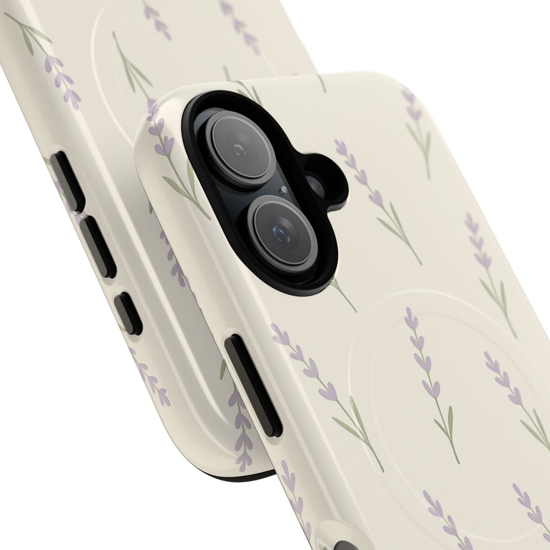 Lavender Minimal Bloom iPhone Case with MagSafe - Shamo's