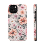 Floral Impact-Resistant Magnetic Phone Case