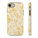 Golden Retriever Pattern Phone Case — Impact Resistant Tough Cases