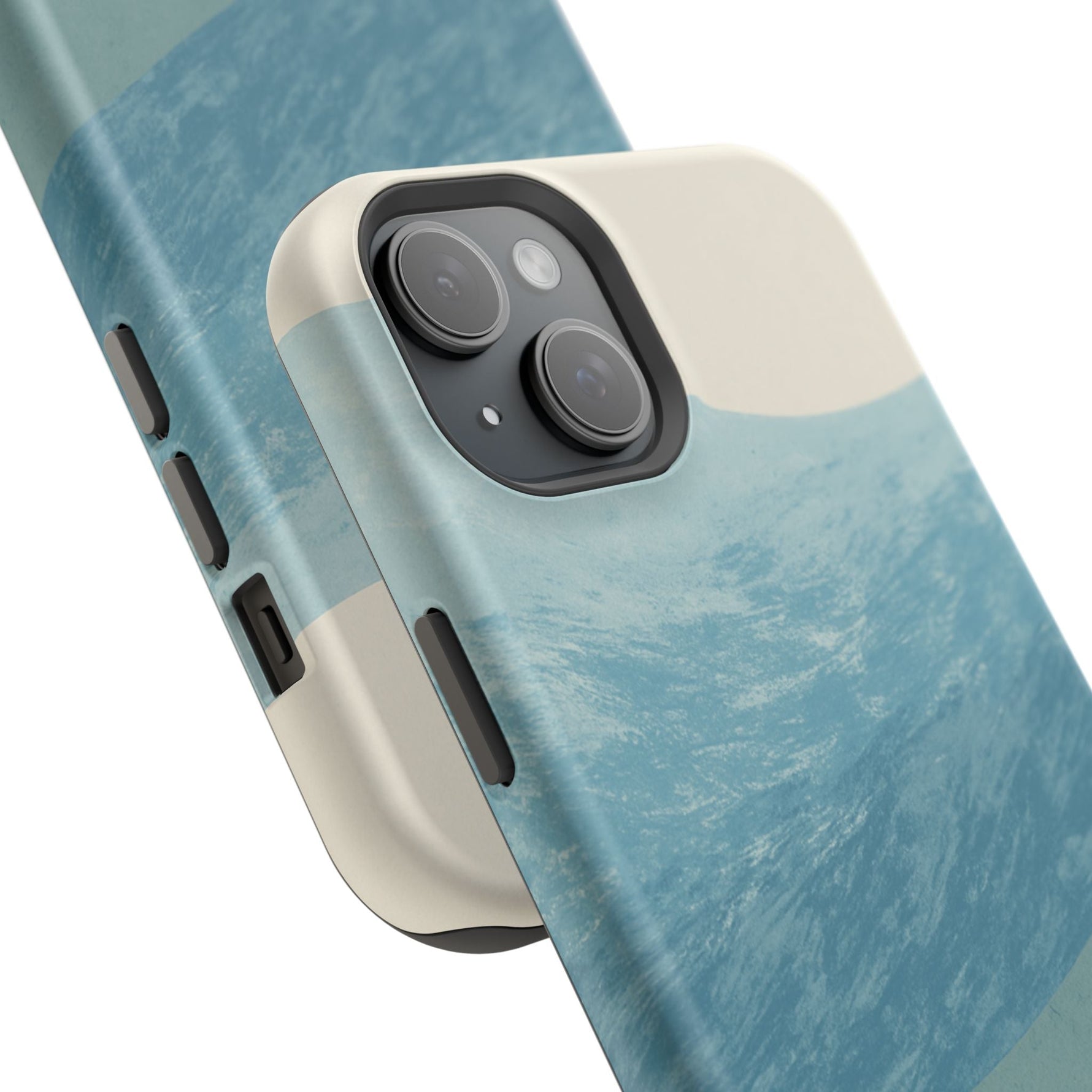 “Calm Over Chaos” Abstract Ocean Wave iPhone Case | MagSafe Compatible  Shamo's