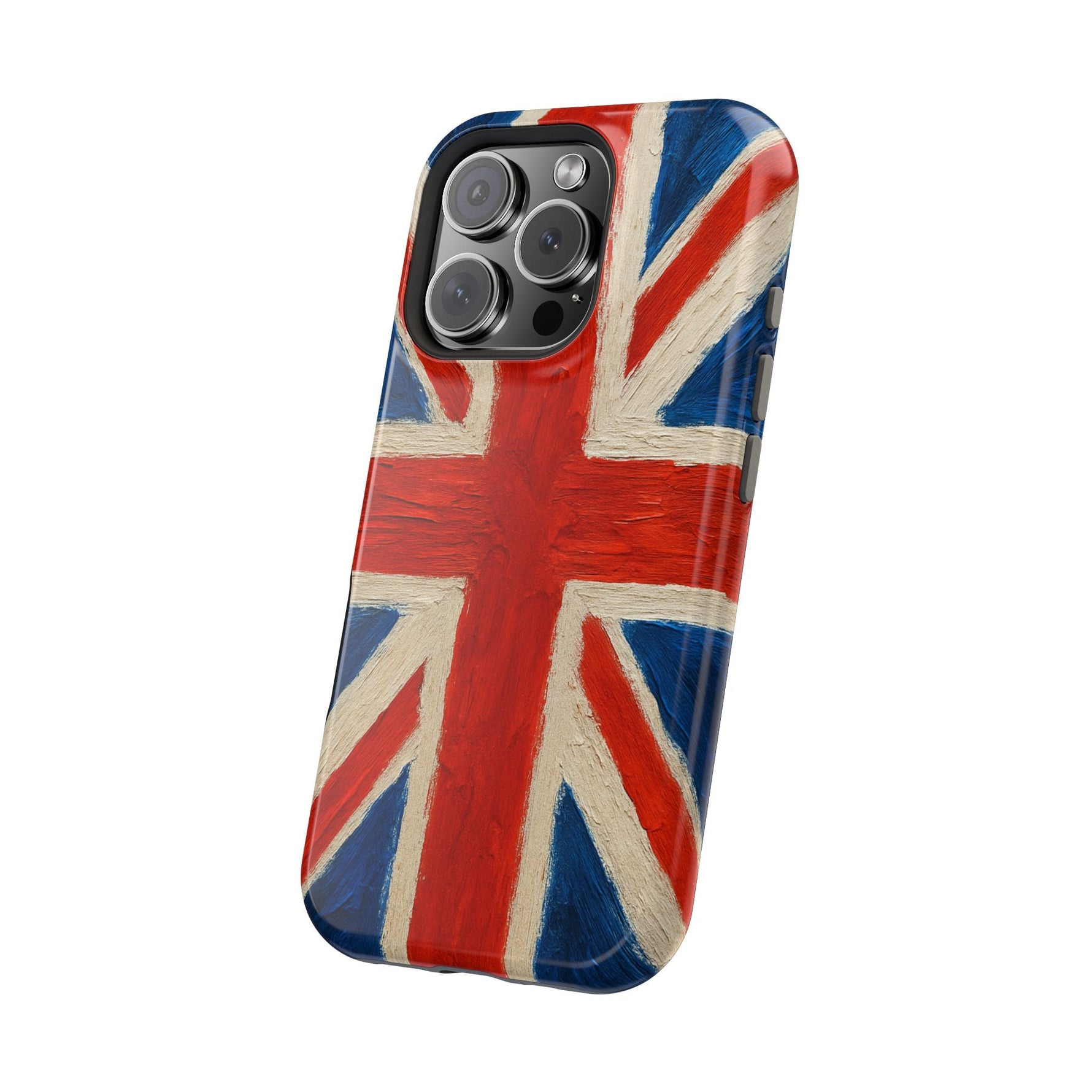 MagSafe Tough iPhone Case — UK Flag Magnetic Impact-Resistant Design  Shamo's