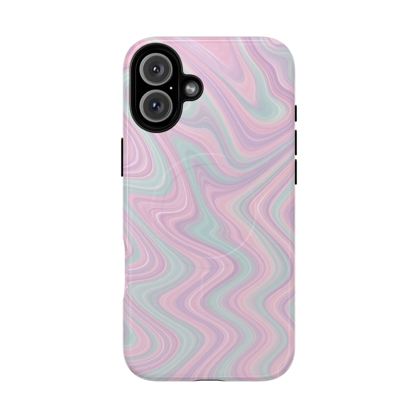 Colorful Marble Pastel Swirl iPhone Case | MagSafe