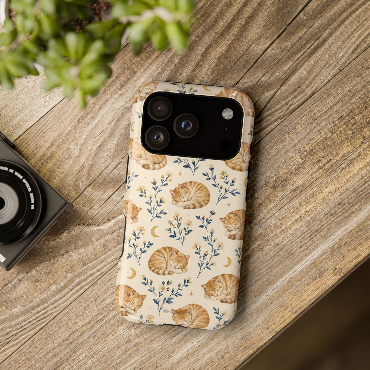 iPhone 18 Pro Glossy — Sweet Kitten Dreams — Context 1